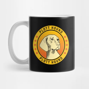 Plott Hound Dog Portrait Mug